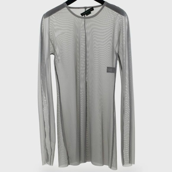 Marie Saint Pierre Slate Mesh Long Sleeve - Picture 1 of 8